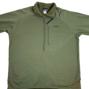 Men’s Patagonia R Long Sleeve Large Green PolarTec